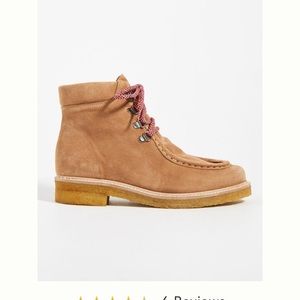 Anthropologie Susanne Lug Sole Hiker boots